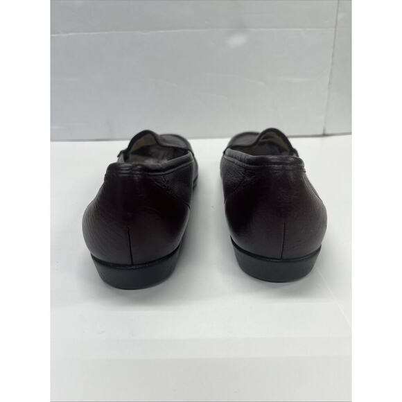 SAS Simplify Women’s 10N Red Leather Loafers Flats Tripad Comfort Shoes - Picture 8 of 14